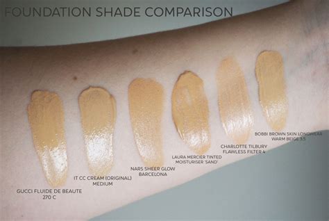 gucci lustrous glow foundation shade chart|gucci westman foundation shades.